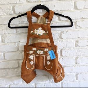 Dog Costume Lederhosen